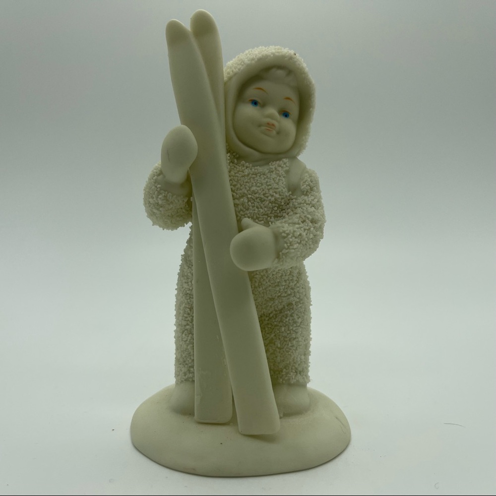 Dept. 56 Snowbabies Let's Go Skiing 68152 Winter Tales